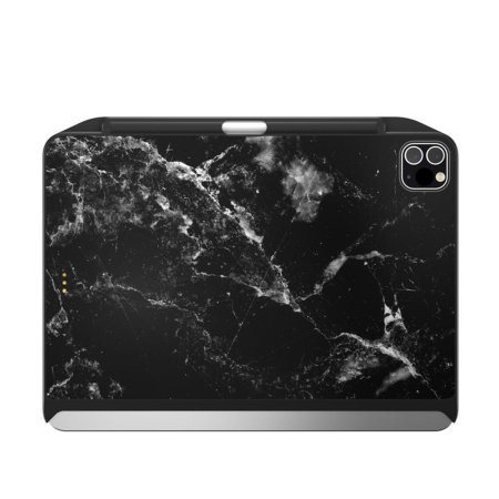 SwitchEasy Black Marble CoverBuddy Case - For iPad Pro 12.9'' 2020