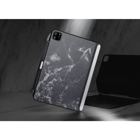 SwitchEasy Black Marble CoverBuddy Case - For iPad Pro 12.9'' 2018