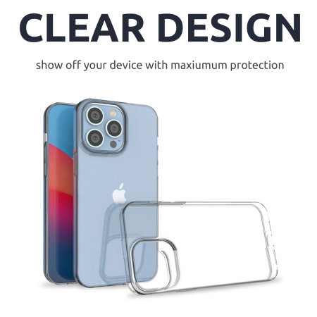 Olixar Ultra-Thin 100% Clear Case - For iPhone 14 Pro Max