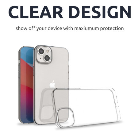Olixar Ultra-Thin 100% Clear Case - For iPhone 14 Plus
