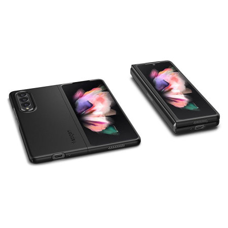 Spigen Airskin Black Tough Case - For Samsung Galaxy Z Fold 3