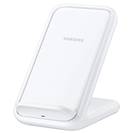 Official Samsung White Fast Wireless Charger Stand With EU Plug 15W - For Samsung Galaxy A53