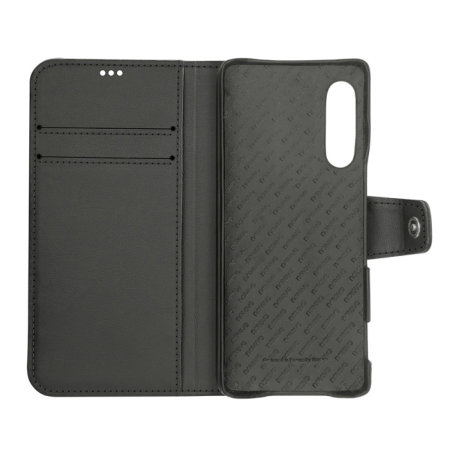 Noreve Tradition B Black Leather Case - For Sony Xperia 1 IV