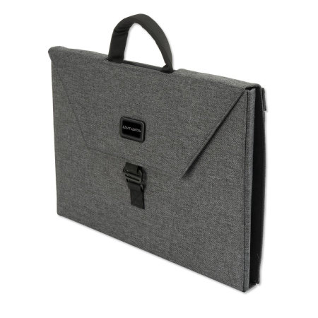 4Smarts Grey Laptop Bag and iPad with Privacy Mobile Office Setup