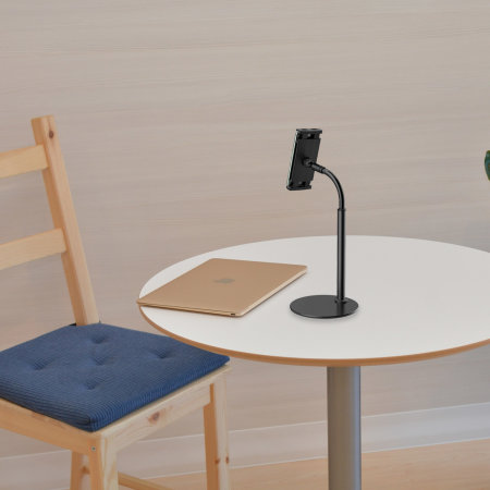 Olixar ShortArm Black Desk Holder - For OnePlus Nord 2T 5G