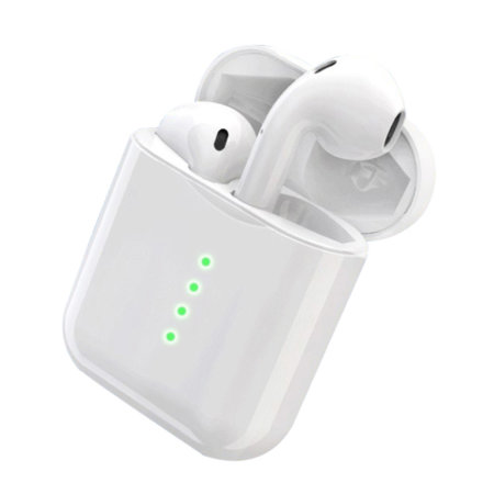 Soundz True Wireless White Earphones With Microphone - For OnePlus Nord 2T 5G