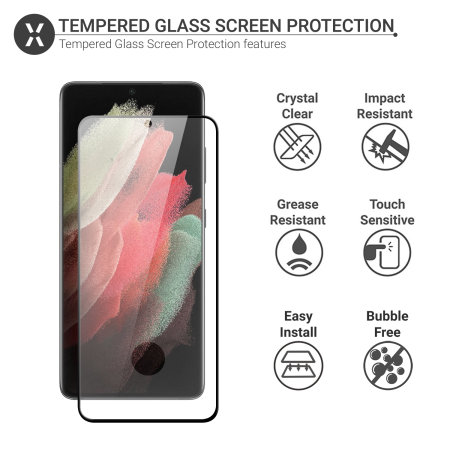 Olixar NovaShield Case And Screen Protector Protective Pack - For Samsung Galaxy S21 Ultra