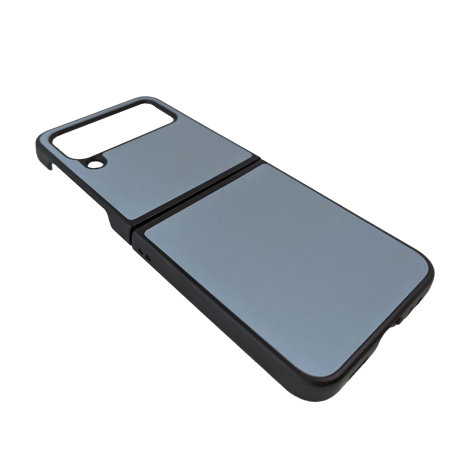 Olixar Genuine Leather Blue Case - For Samsung Galaxy Z Flip4