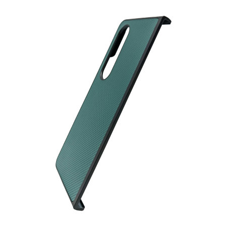 Olixar Green Carbon Fibre Case - For Samsung Galaxy Z Fold4