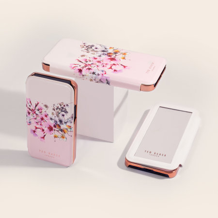 Grootte selecteer Inspiratie Ted Baker Rose Gold Jasmine Folio Case With Mirror - For iPhone 14 Pro
