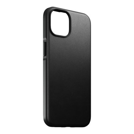 Nomad Leather Modern Black Protective  Case - For iPhone 14