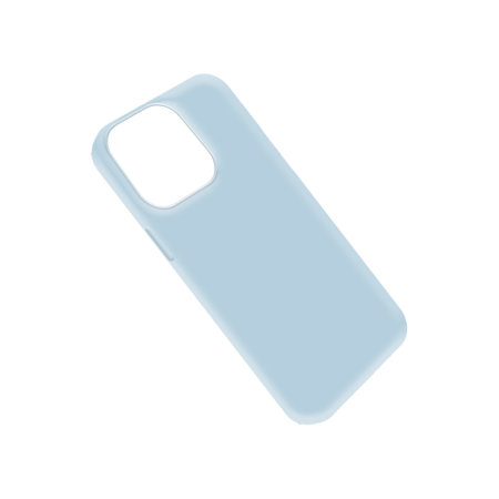 Olixar MagSafe Compatible Silicone Light Blue Case - For iPhone 14 Pro