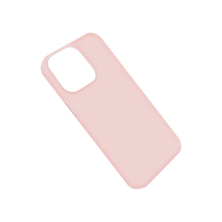 Olixar MagSafe Compatible Silicone Pastel Pink Case - For iPhone 14 Pro