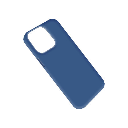 Olixar MagSafe Compatible Silicone Navy Case - For iPhone 14 Pro