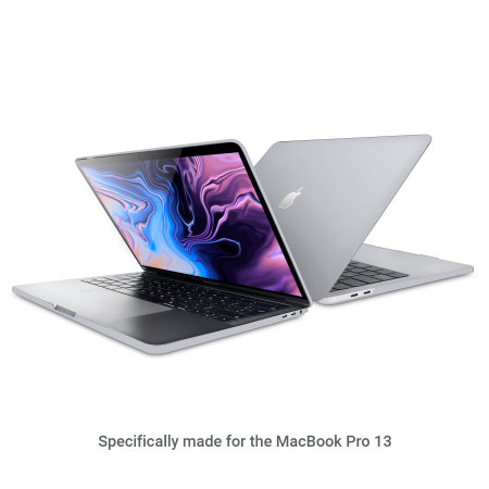 Olixar ToughGuard Crystal Clear Hard Case - For MacBook Pro 13" 2022