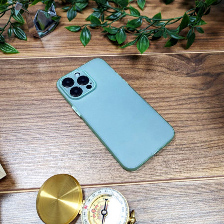 Green Thin iPhone 14 Pro Max Case