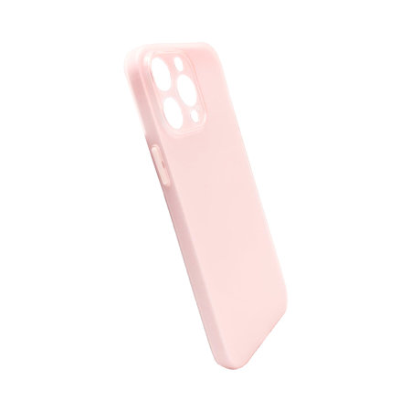 Olixar Ultra-Thin Matte Pink Case - For iPhone 14 Pro Max