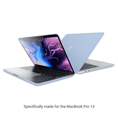 Olixar ToughGuard Matte Sea Blue Hard Case - For MacBook Pro 13" 2022