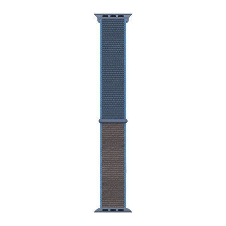 Olixar Ocean Blue Nylon Fabric Sports Loop - For Apple Watch Series 7 45mm