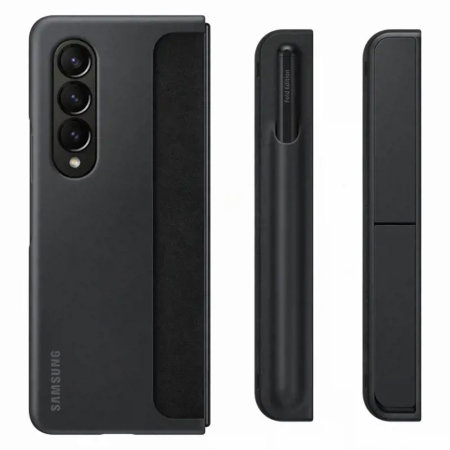Official Samsung Black Case With S Pen - For Samsung Galaxy Z Fold4