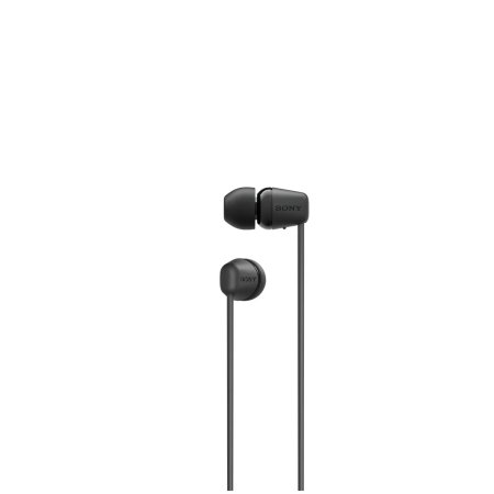 Official Sony WI C100 In-Ear Wireless Headphones - Black