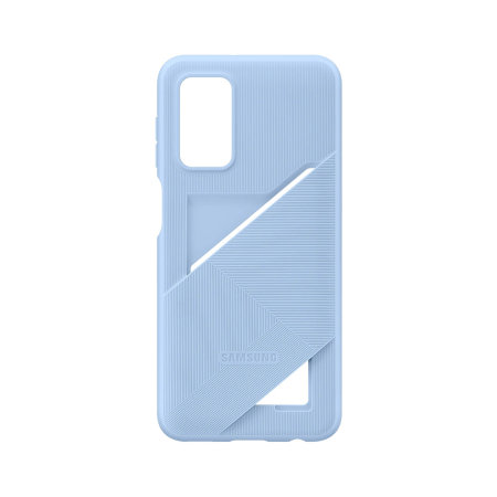 Official Samsung Blue Card Slot Cover Case - For Samsung Galaxy A23 5G