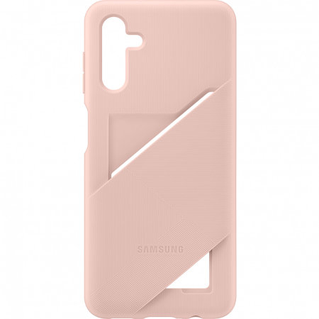 Official Samsung Card Slot Copper Cover Case - For Samsung Galaxy A04s