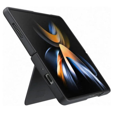 Official Samsung Slim Black Standing Case - For Samsung Galaxy Z Fold4