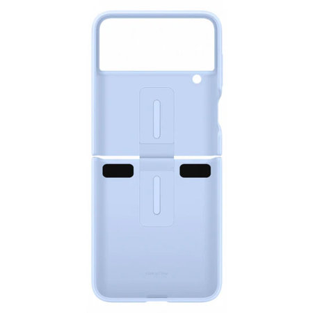 Official Samsung Arctic Blue Silicone Ring Case - For Samsung Galaxy Z Flip4