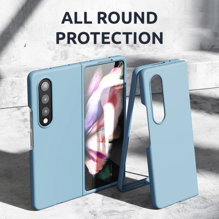 Olixar Artic Blue Fortis Protective Case - For Samsung Galaxy Z Fold4