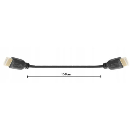 Forever 4K HDMI To HDMI Black 1.5m Cable - For Mac Studio