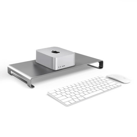 Satechi Space Grey Slim Aluminium Monitor Stand - For Mac Studio