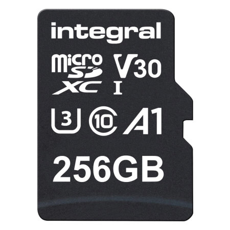 Integral 256GB Micro SDXC High-Speed Class 10 Memory Card - For Sony Xperia 1 IV