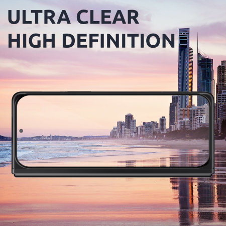 Olixar Tempered Glass Front Screen Protector - For Samsung Galaxy Z Fold4
