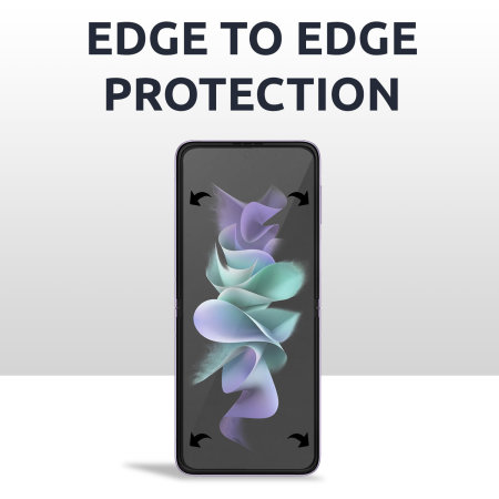 Olixar Twin Pack Film Screen Protectors - For Samsung Galaxy Z Flip4
