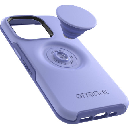 Otterbox Pop Symmetry Purple Bumper Case - For iPhone 14