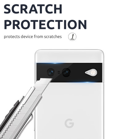 Olixar Two-Pack Tempered Glass Camera Protectors - For Google Pixel 7