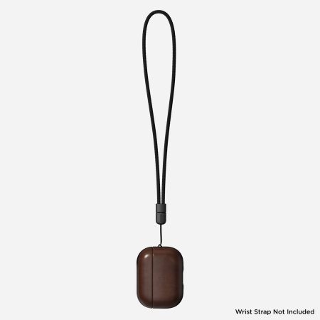 Nomad Horween Rustic Brown Premium Leather Case - For AirPods Pro 2
