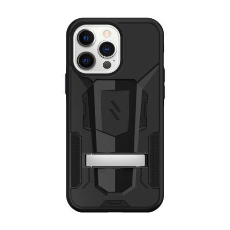 Zizo Transform Tough Black Case with Kickstand - For iPhone 14 Pro Max