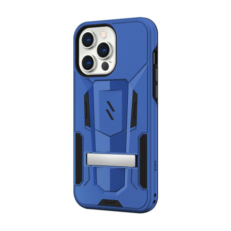 Zizo Transform Tough Blue Case with Kickstand - For iPhone 14 Pro Max
