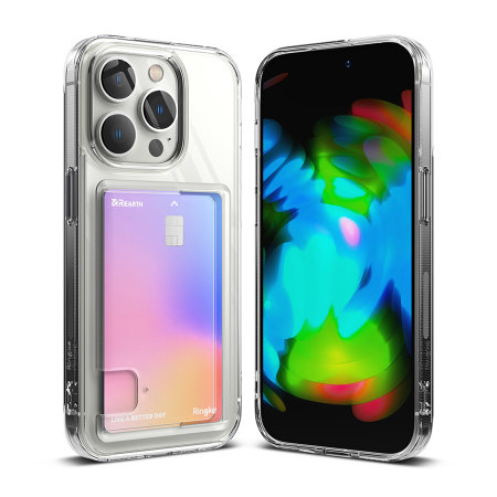 Ringke Fusion Clear Case with Card Slot - For iPhone 14 Pro