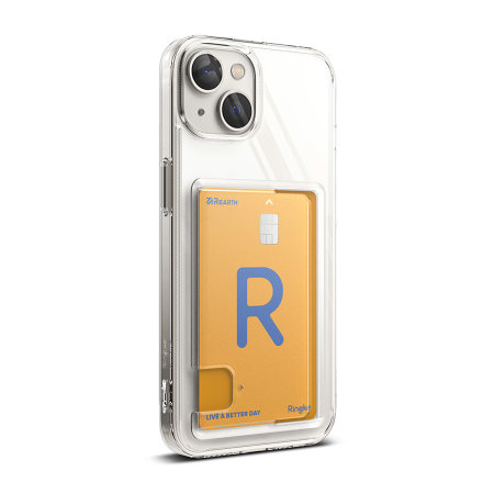Ringke Fusion Clear Case with Card Slot - For iPhone 14 Plus