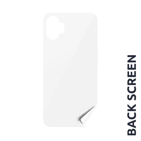 Olixar Front and Back Film Screen Protectors - For Nothing Phone 1