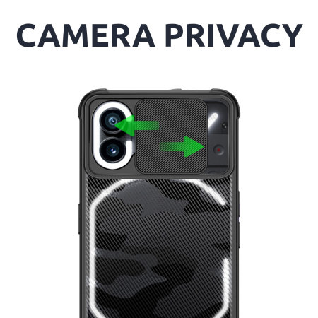 Olixar Camo Camera Privacy Cover Case - For Nothing Phone (1)