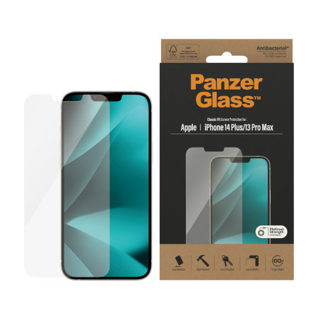 PanzerGlass Tempered Glass Screen Protector - For iPhone 14 Plus