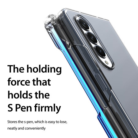 Araree Nukin P Clear Case With S Pen Holder - For Samsung Galaxy Z Fold4