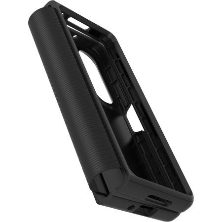 Black Galaxy Z Flip4 Case  OtterBox Symmetry Series Flex