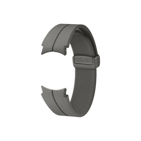 Official Samsung D-Buckle Grey Sport Band - For Samsung Galaxy Watch 4