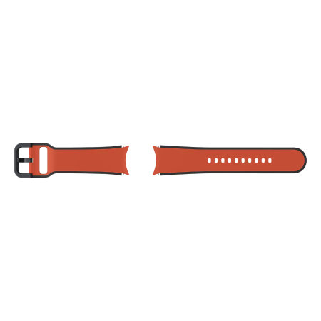Official Samsung Galaxy Red Two-Tone Sports Band (S/M) - For Samsung Galaxy Watch 4