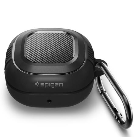 Spigen Rugged Armor Black Protective Case - For Samsung Galaxy Buds2 Pro